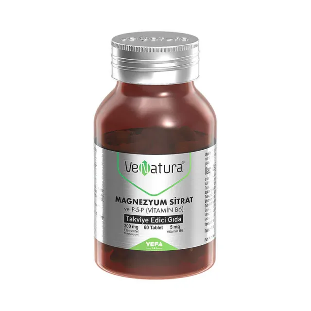 VENATURA MAGNESIUM CITTRATE WITH VIT B-6 60 TABS