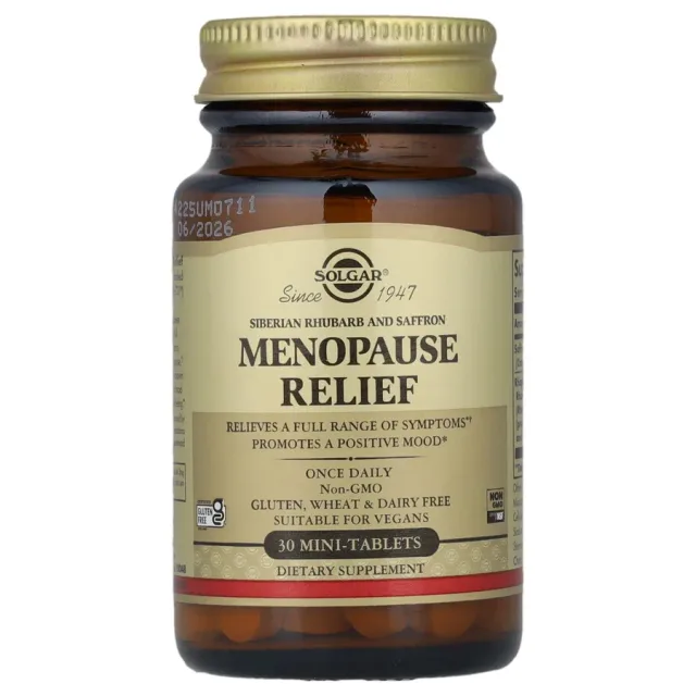 SOLGAR MENOPAUSE RELIEF 30 MINI TABS