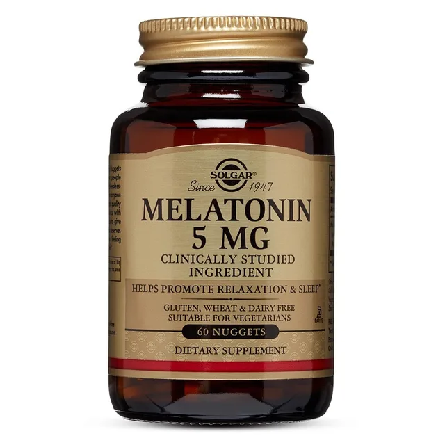 SOLGAR MELOTANIN 5MG. 60ST