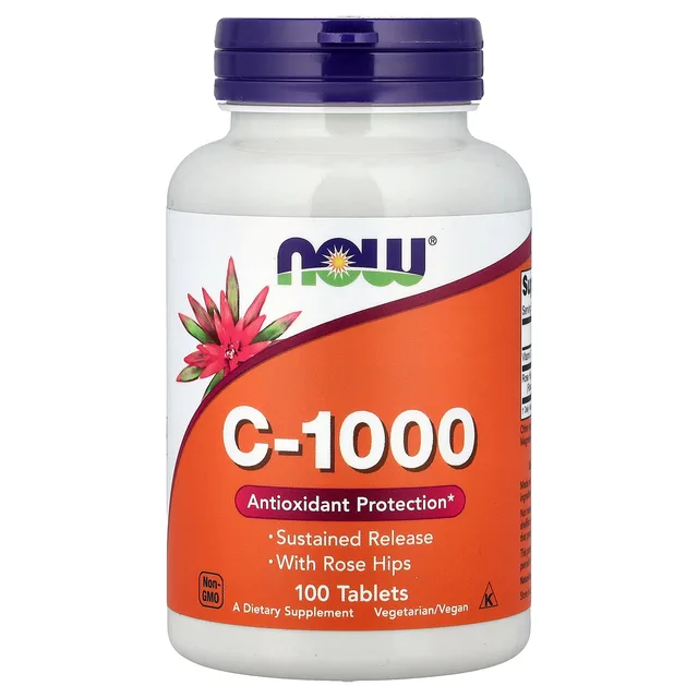 NOW FOODS C-1000 RH NO TR 100 TABS