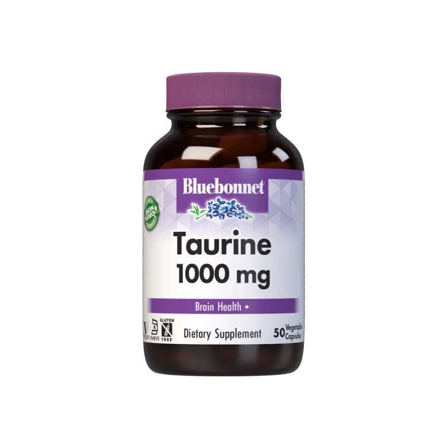 BLUEBONNET TAURINE 1000 mg 50 VEG CAPS