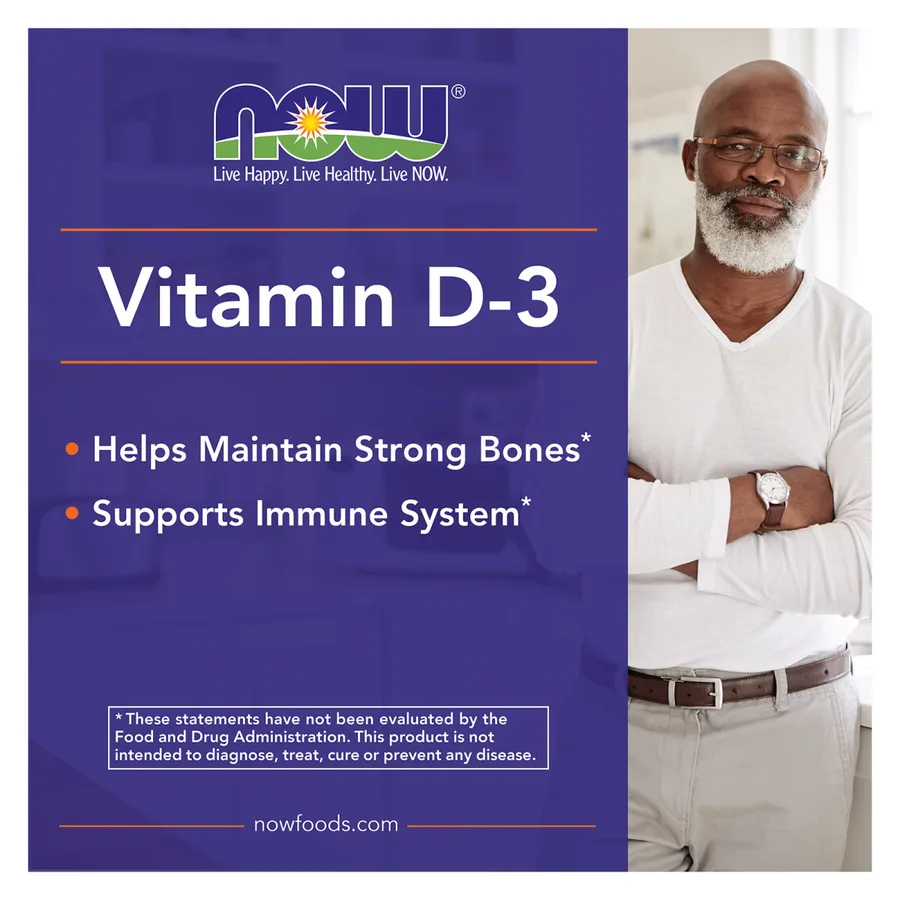 NOW FOODS VITAMIN D3 5000 MG 120 SGELS