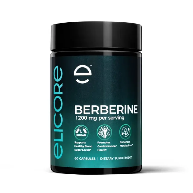 ELICORE BERBERINE 600MG 65CAPS