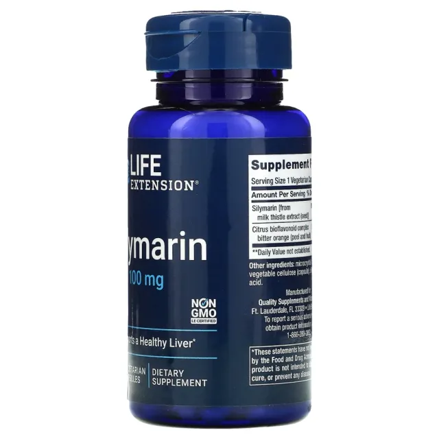 LIFE EXTENSION Silymarin 100 mg 90 veg caps