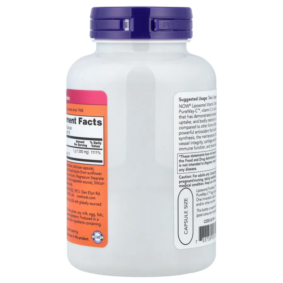 NOW FOODS | LIPOSOMAL VITAMIN C  120 VCAPS