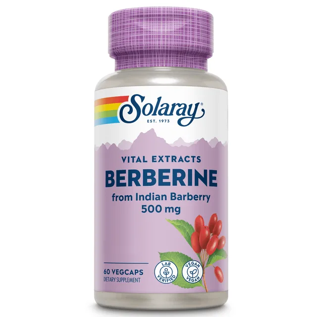 SOLARAY BERBERINE 500MG 60CAP