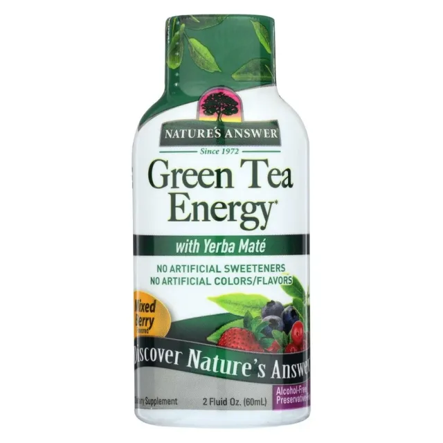 NATURES ANSWER GREEN TEA ENERGY 60 ML