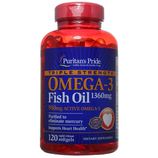 PURITANS PRIDE OMEGA-3 1.400mg 120softgels