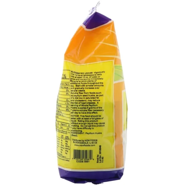 NOW FOODS PSYLLIUM HUSKS 454 GR