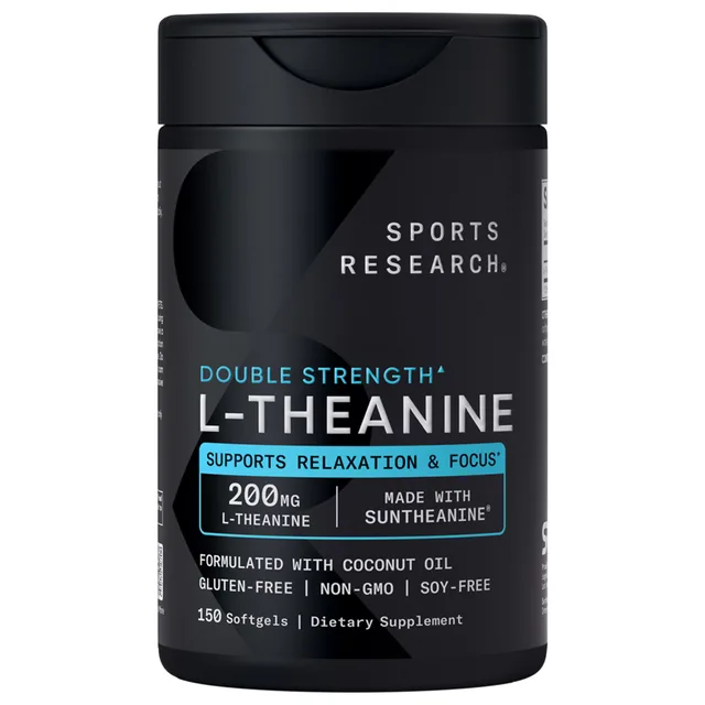 SPORT RESEARCH L THEANINE 200 MG 150 SOFTGELS