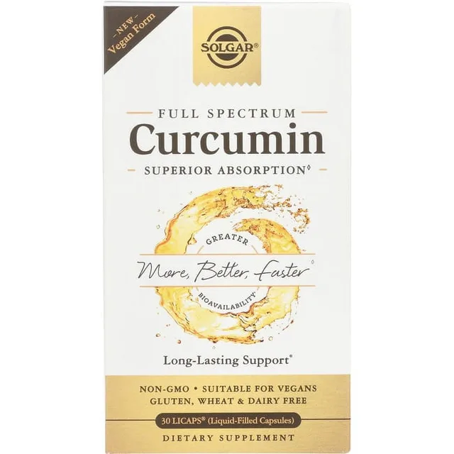 SOLGAR CURCUMIN 30 CAPS