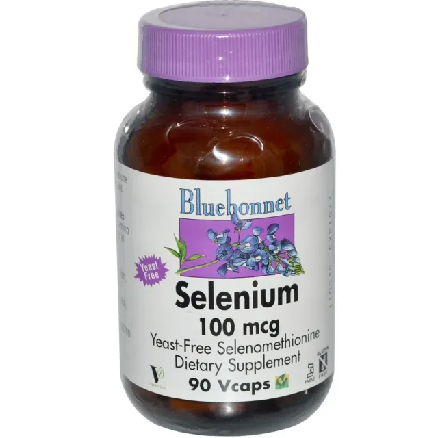 BLUEBONNET SELENIUM 100 mcg 90 VEG CAPS