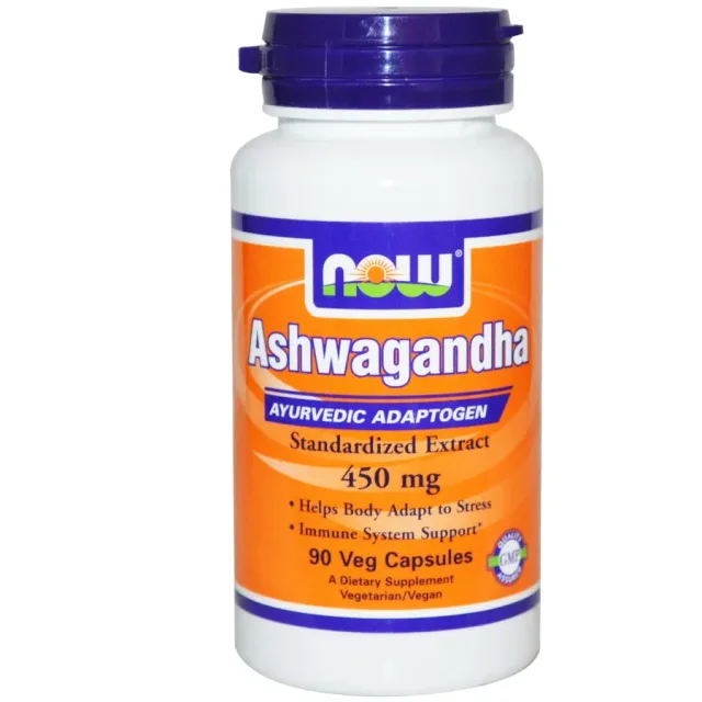 NOW FOODS ASHWAGANDHA 450 MG 90 VEG CAPS