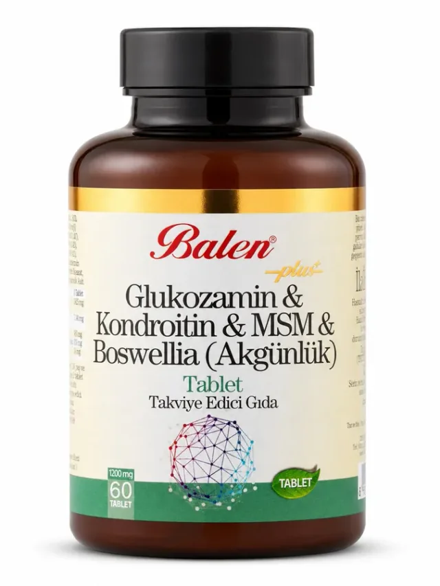 BALEN GLUCOSAMINE CHON MSM AND BOSWELLIA 60 TABS
