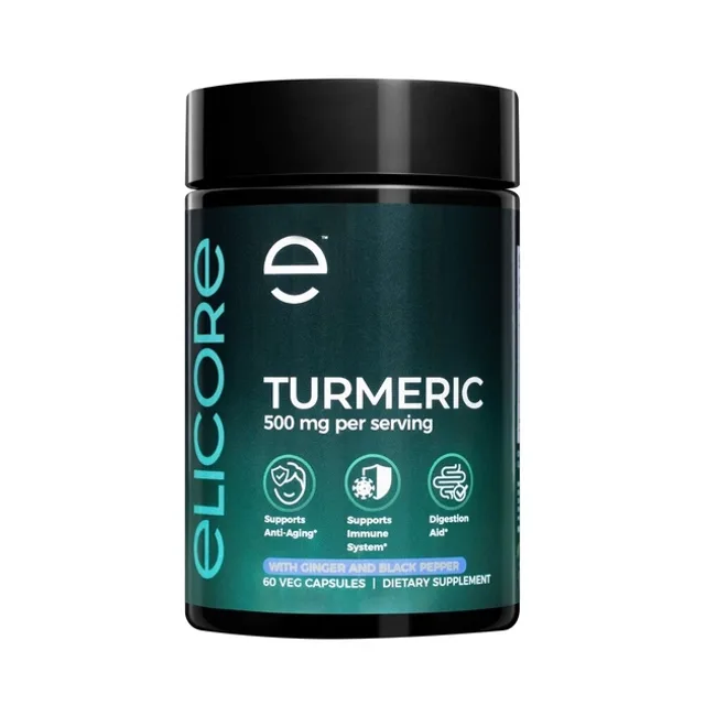 ELICORE TURMERIC 500 MG 60 VEG CAPS
