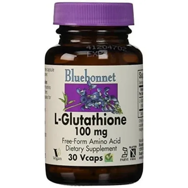 BLUEBONNET L-GLUTATHIONE 100 mg 30 VEG CAPS