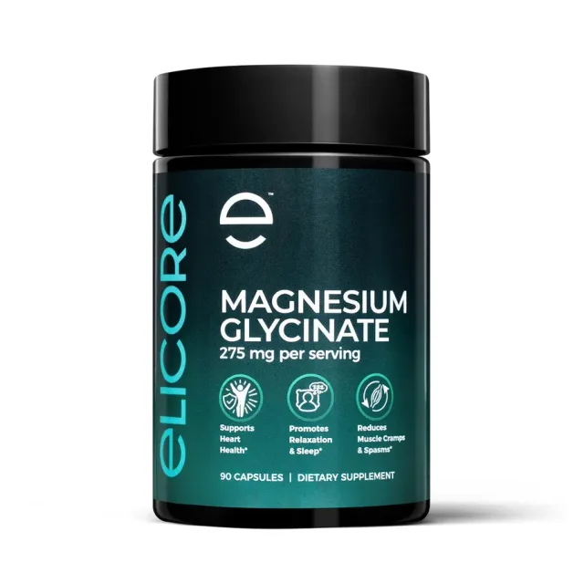 ELICORE MAGNESIUM GLYCINATE 275MG 90CAPS