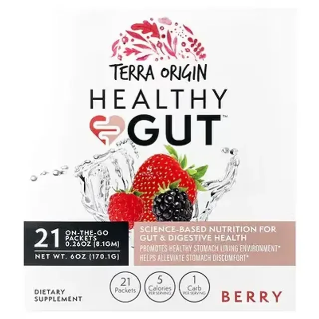 TERRA ORIGIN HEALTHY GUT 21 PACKETS 170.1 GR