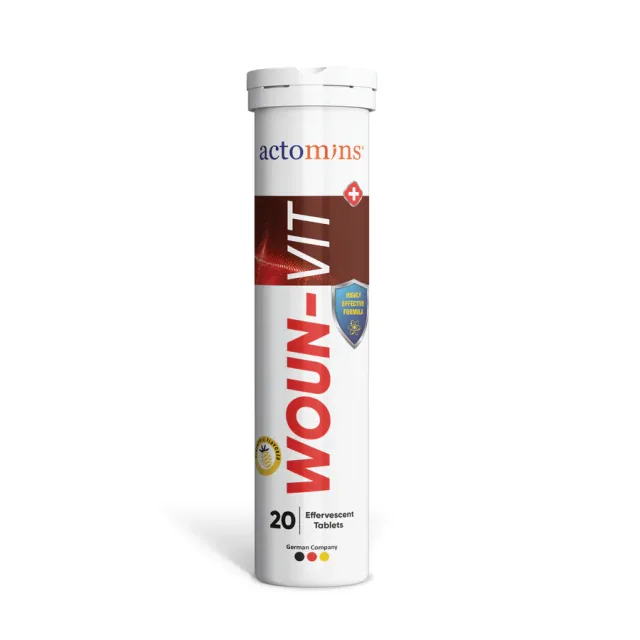 ACTOMIS WOUN-VIT 20 TABS