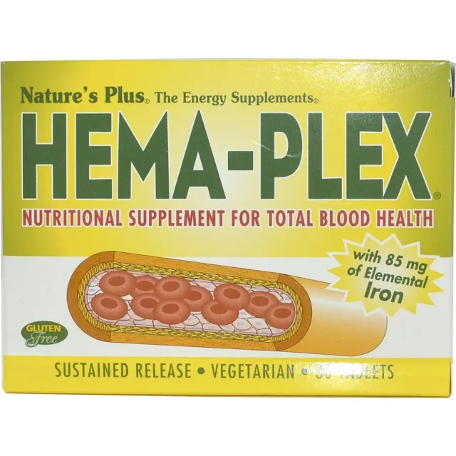 NATUREʻS PLUS HEMA-PLEX 30 TABS
