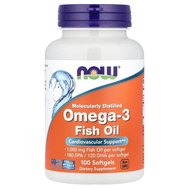 NOW FOODS OMEGA-3 1000MG 100SG