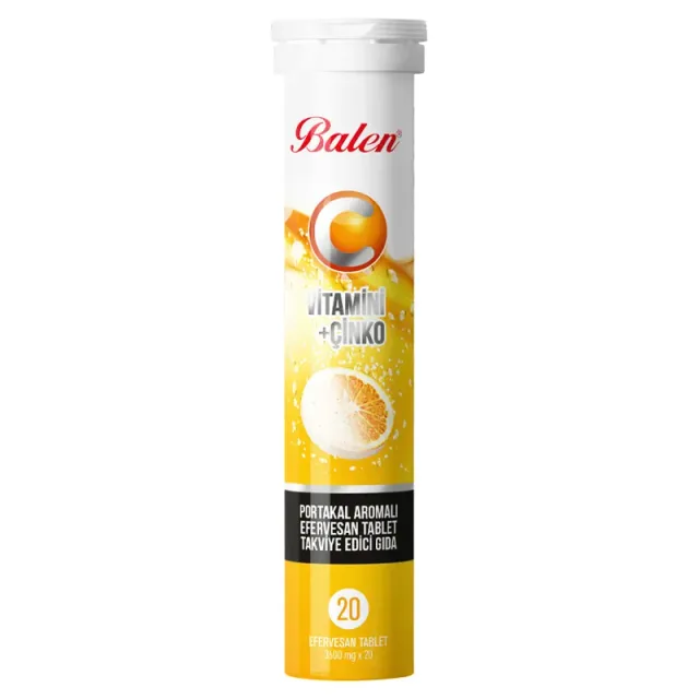BALEN VIT C + CINKO 20 TABS