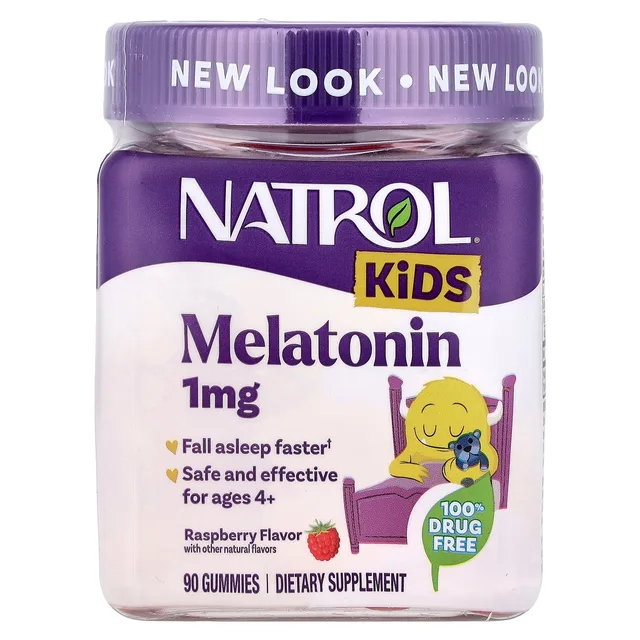 NATROL MELATONIN 1 MG. 90 GUMMY
