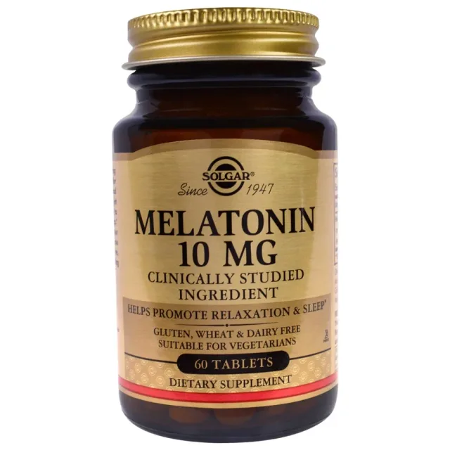 SOLGAR MELATONIN 10 MG 60 TAB