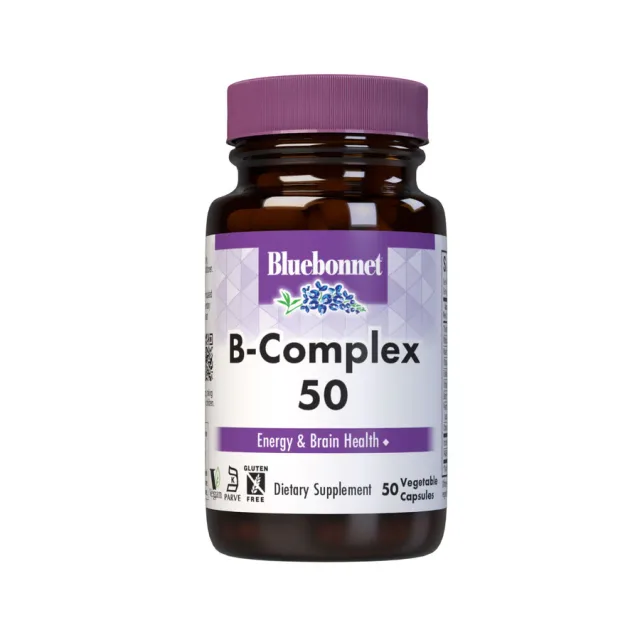 BLUEBONNET B-COMPLEX 50 50 VEG CAPS