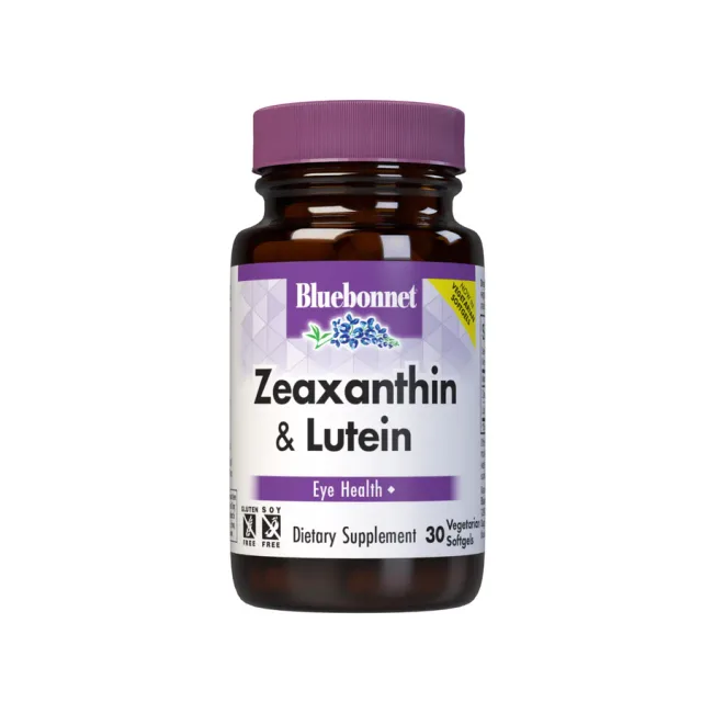 BLUEBONNET ZEAXANTHIN 4 mg & LUTEIN 30 VEG SOFTGELS