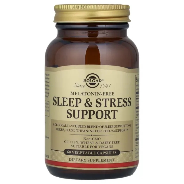 Sleep & Stress Support 60 Vegetable Capsules