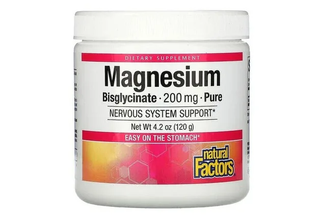 NATURAL FACTORS MAGNESIUM BISGLYCINATE 200 MG