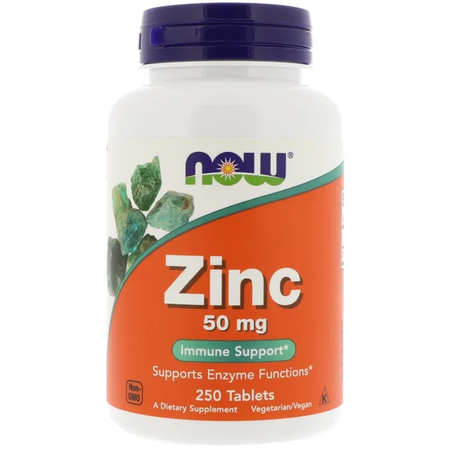 NOW FOODS | ZINC GLUCONATE 50mg  250 TABS