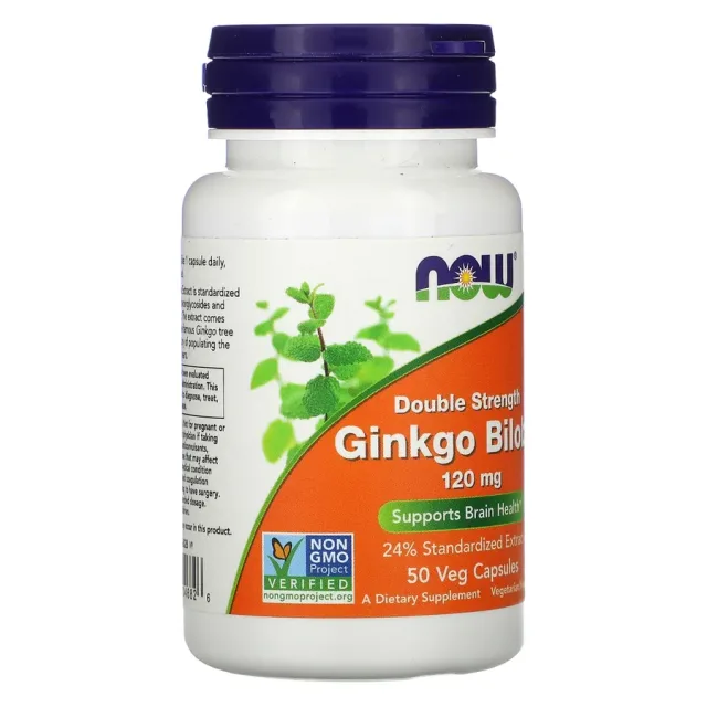 NOW Foods, Ginkgo Biloba, 60 mg
