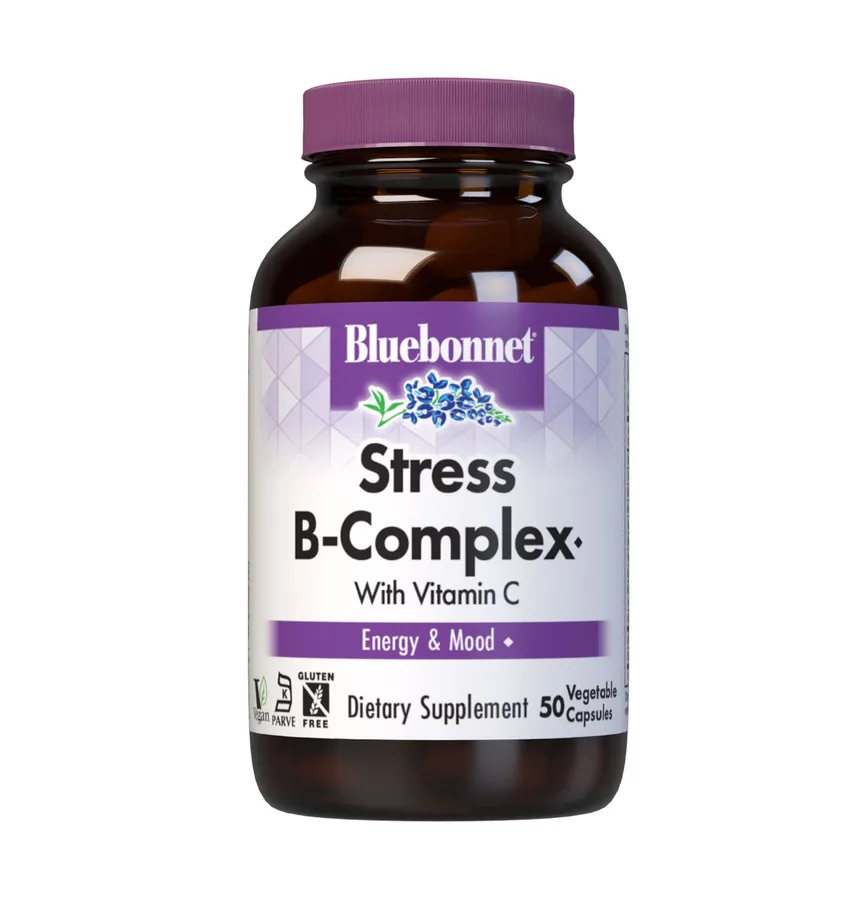BLUEBONNET STRESS B-COMPLEX 50 VEG CAPS