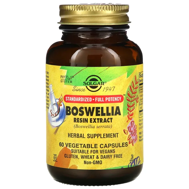 SOLGAR BOSWELLIA 60 VEG CAPS