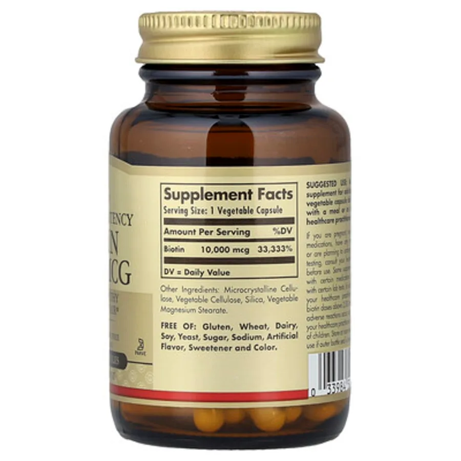 SOLGAR BIOTIN 60ST