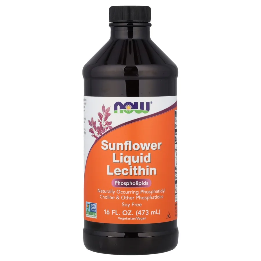 NOW FOODS SUNFLOWER LECITHIN LIQUID 473 ML