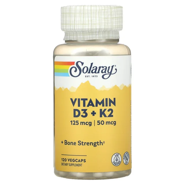 SOLARAY D3 K2 120CAP
