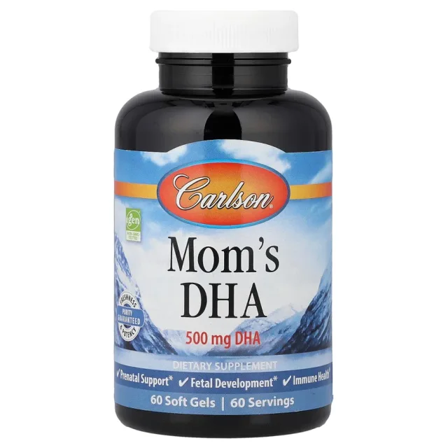 CARLSON MOTHER'S DHA 60 SOFT GELS