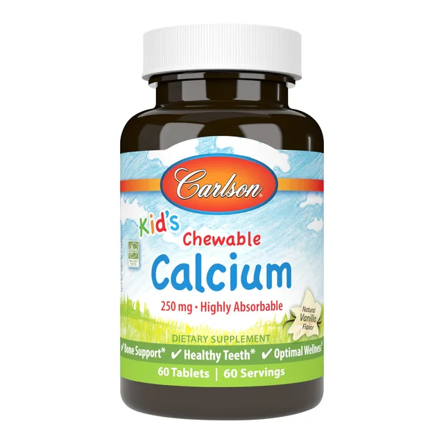 CARLSON CALCIUM KIDS 60 TAB