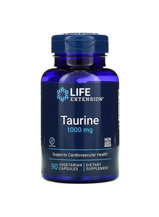 LIEFE EXTENSION TAURINE 1000 MG 90 VEG CAPS