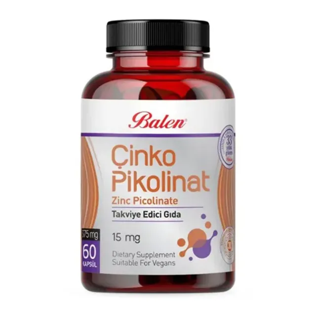 BALEN CINKO PIKOLINAT 15 MG 60 CAPS