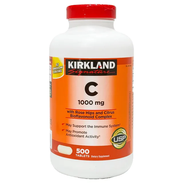KIRKLAND VITAMIN C 1000MG TAB 500S