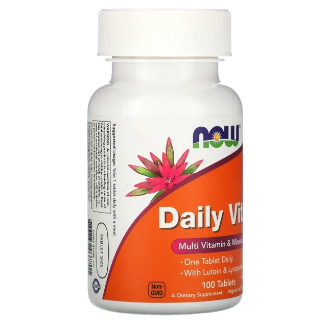 NOW FOODS DAILY VITS 100 TABS