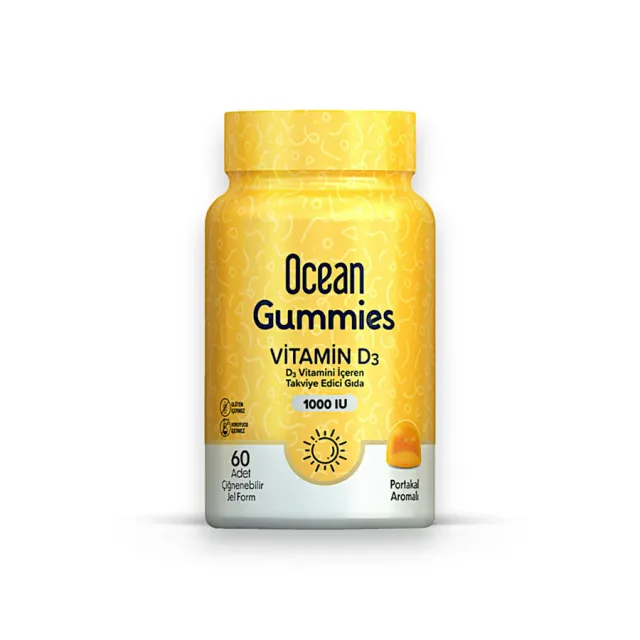 OCEAN | VITAMIN D3-1000 IU | 60 GUMMIES