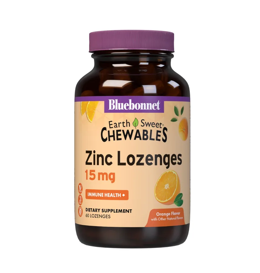 BLUEBONNET ZINC LOZENGES 60 LOZENGES