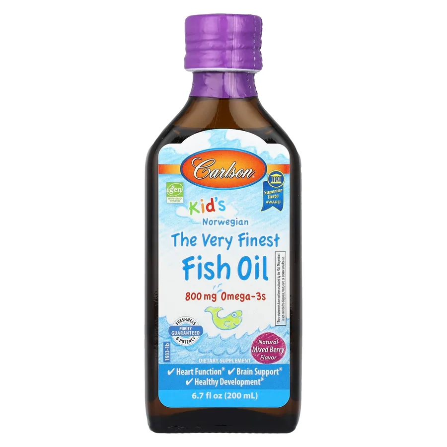 CARLSON FISH OIL Kids VFFO Mixed Berry 200ml