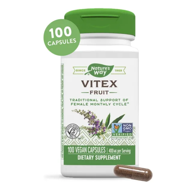 NATUREʻS WAY VITEX AGNUS-CASTUS 100 CAP