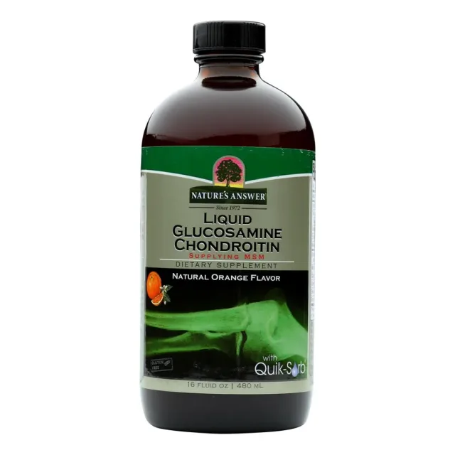 Liquid Glucosamine Chondroitin, Orange 480 ML